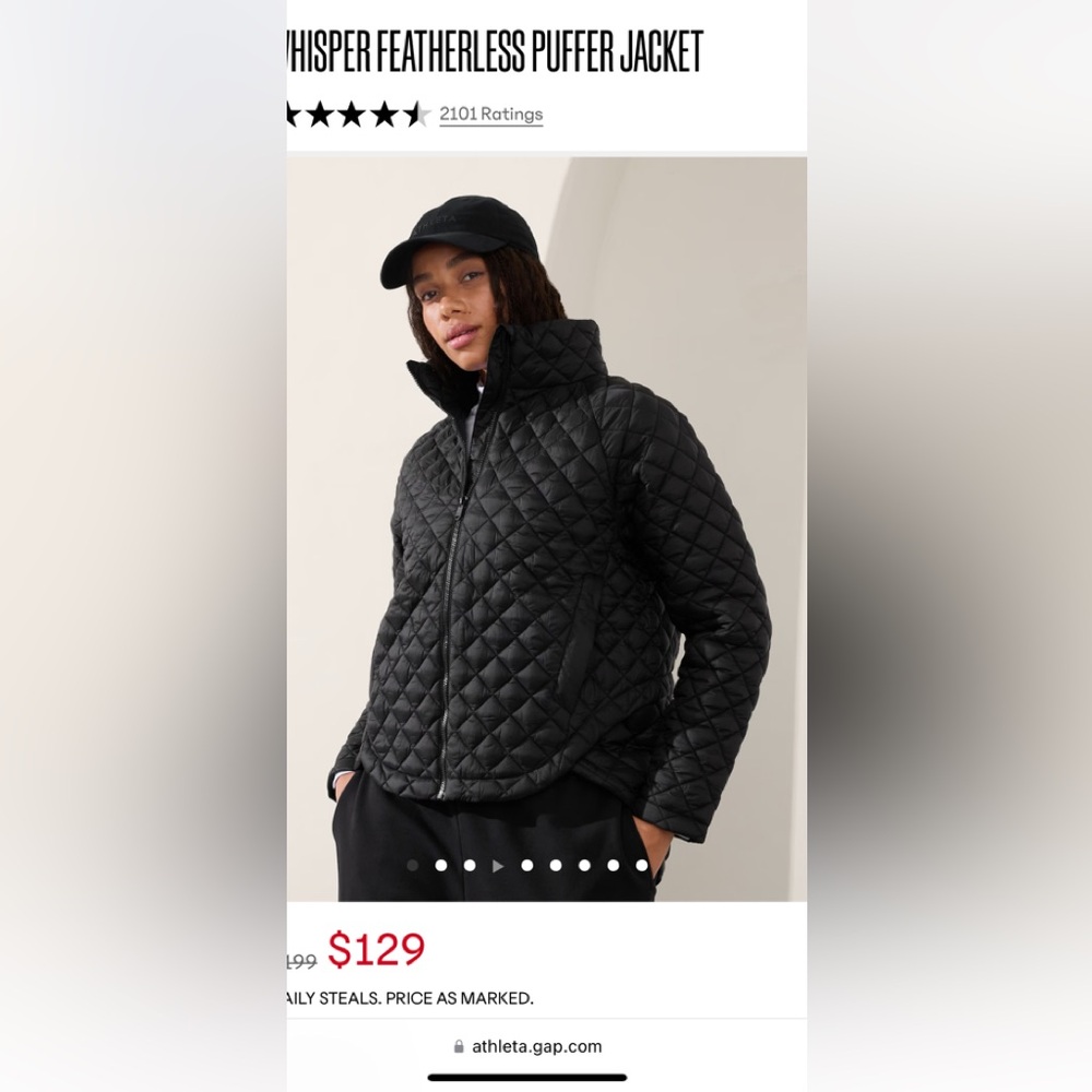 WHISPER FEATHERLESS PUFFER JACKET
3x Burnt Orange Color
